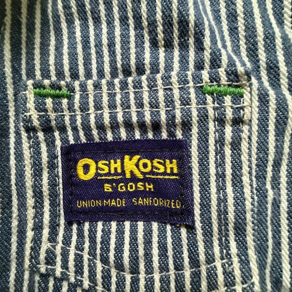 Vintage OshKosh B’gosh Union-Made Hickory Stripe Railroad Children's Jacket - Picture 5 of 13